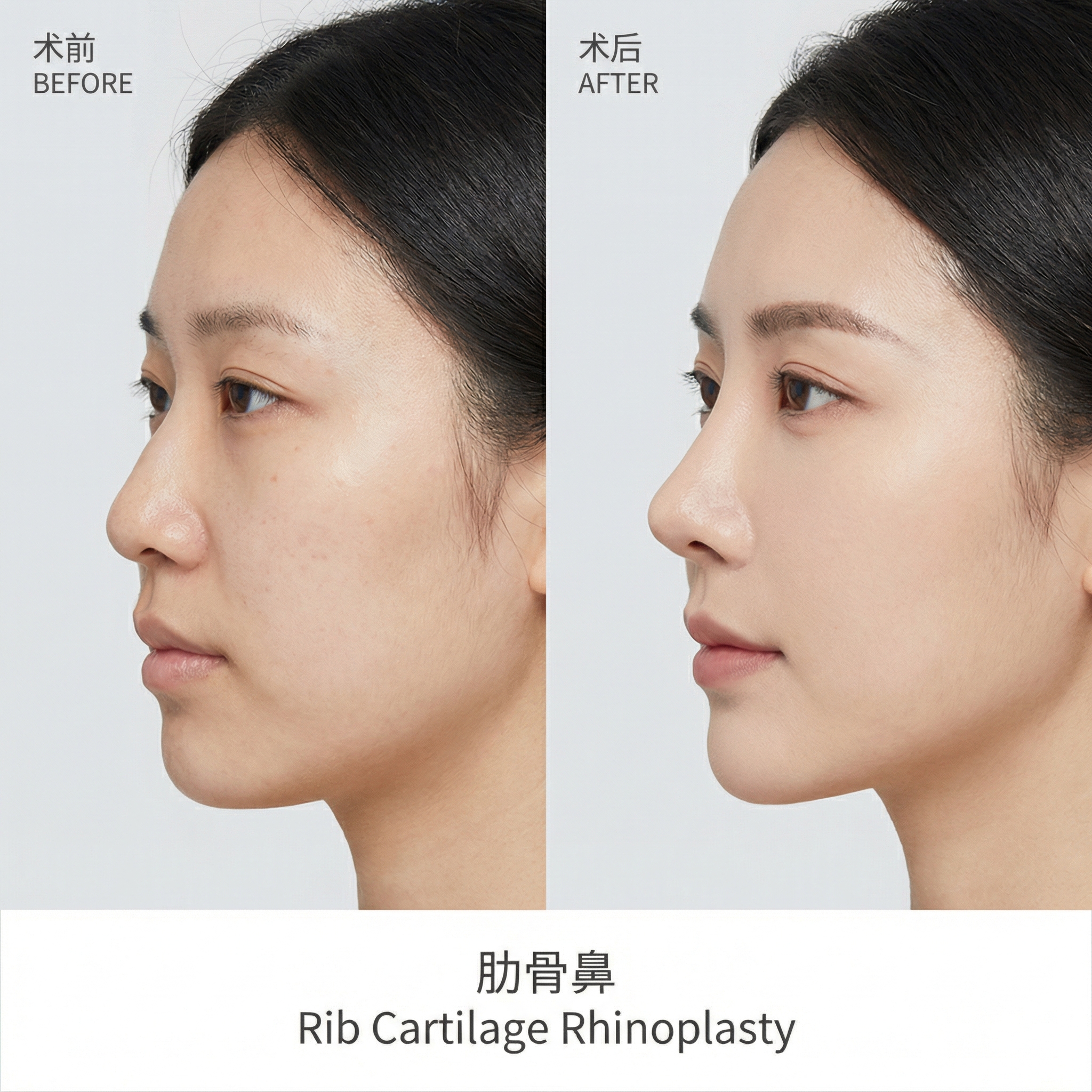 ✨肋骨鼻｜原生骨相美鼻，一次蜕变，颜值翻倍！